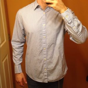 Men's Banana Republic slim fit button down shirt L